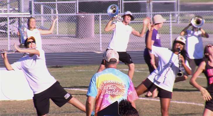 The Braden River Band gets "extra" in their halftime show.