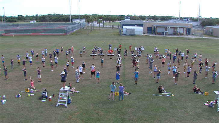 2019 North Port High Marching Bobcats