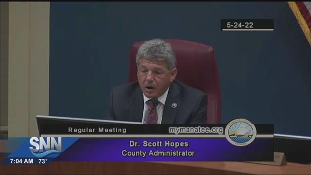 Manatee County CFO resigns over Scott Hopes