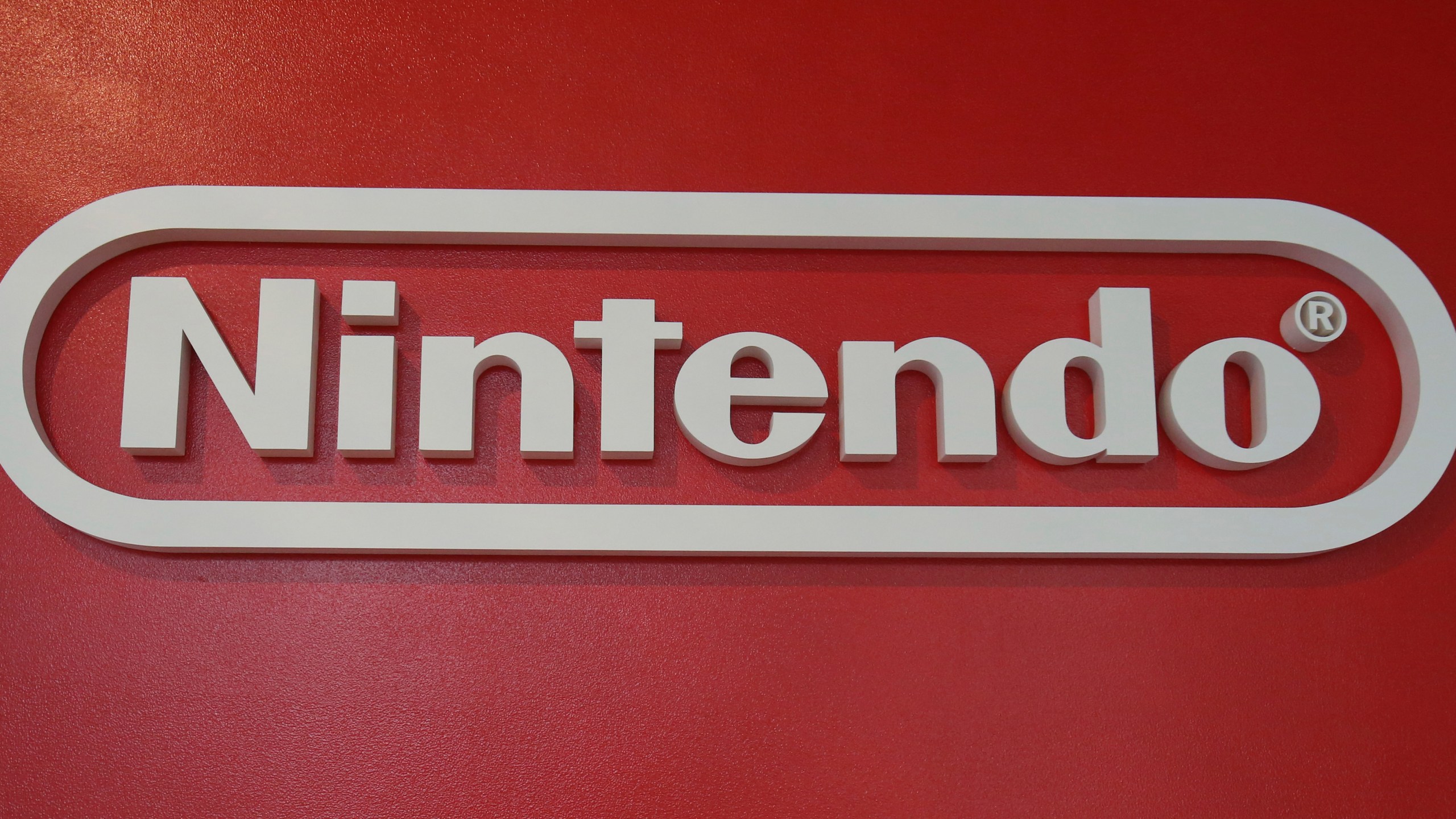 FILE - In this June 19, 2018, photo, a logo of Nintendo hangs at Panasonic center in Tokyo. (AP Photo/Koji Sasahara, file)